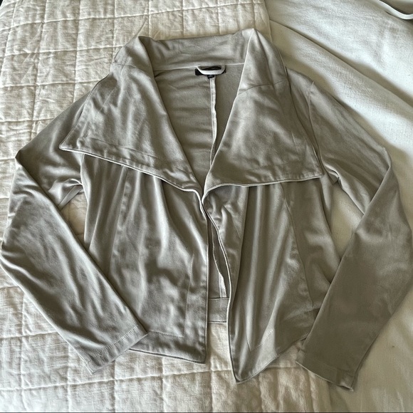 Faux suede jacket - Picture 2 of 4